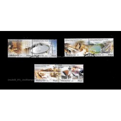 2009 Malaysia Engineering Excellence in Nation Building Set of 6pcs stamps CTO Used no gum Fine