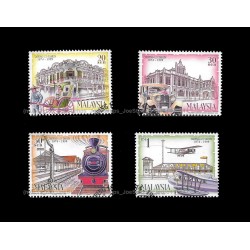 1999 Malaysia 125th Anniversary of Taiping (1874-1999) Set of 4pcs stamps CTO Used no gum Fine