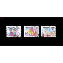 Malaysia 1992 25th Anniv of ASEAN Set of 3pcs stamps CTO Used no gum Fine