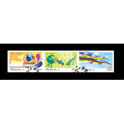 Malaysia 2009 Conservation of Nature Set of 3pcs stamps CTO Used Fine