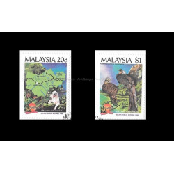 Malaysia 1989 National Park Set of 2pcs stamps CTO Used no gum Fine