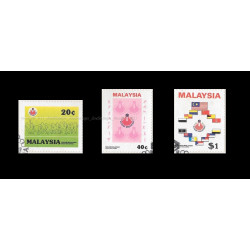Malaysia Games 1986 Set of 3pcs stamps CTO Used no gum Fine