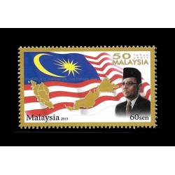 2013 50 Years Malaysia 60s MNH Fine