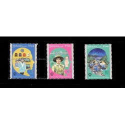 2016 100 Years of Malaysia Girl Guide (Pandu Peteri) Set of 3pcs stamps MNH Fine