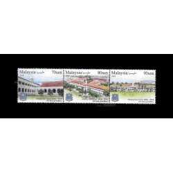 2016 Malaysia Penang Free School 200 Years of Excellence Set of 3pcs in se-tenant stamps MNH Fine