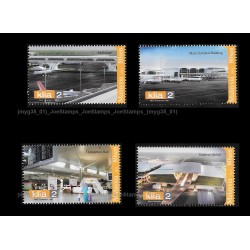 2014 Malaysia KLIA2 Set of 4pcs stamps MNH Fine