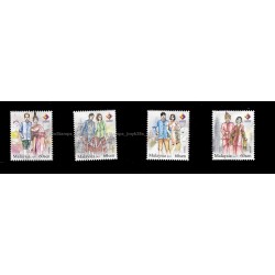2015 Malaysia FourNation Stamp Exhibition Set of 4pcs stamps MNH Fine