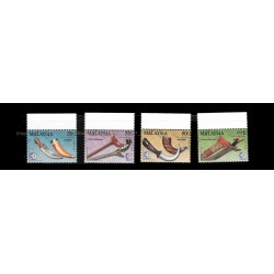 1995 Malaysia Traditional Malay Weapons S2 Set of 4pcs stamps MNH Fine
