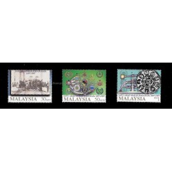 1997 Malaysia Centenary of the Conference of Rulers Set of 3pcs stamps MNH Fine