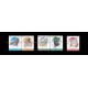 1996 Butterflies of Malaysia Istanbul World Stamp Exhibition Set of 5v with 2 se-tenant pair stamps MNH Fine