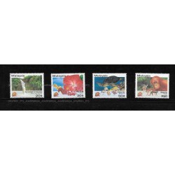 1994 Visit Malaysia Year Set of 4pcs stamps MNH Fine