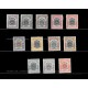 1902 - 1930 Labuan Definitive Set of 12v MH FINE ISC LN-11 Complete Set Set of 12v stamps MH Fine