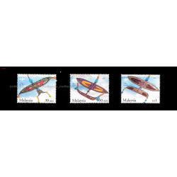 Malaysia 2005 Traditional Kites Set of 3pcs stamps MNH Fine
