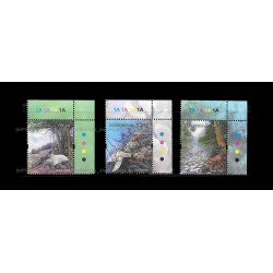 2010 Malaysia Threatened Habitats Set of 3pcs stamps MNH Fine